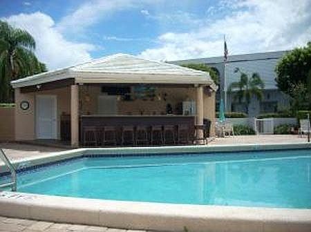 CABANA BAR AT POOL W/T.V.