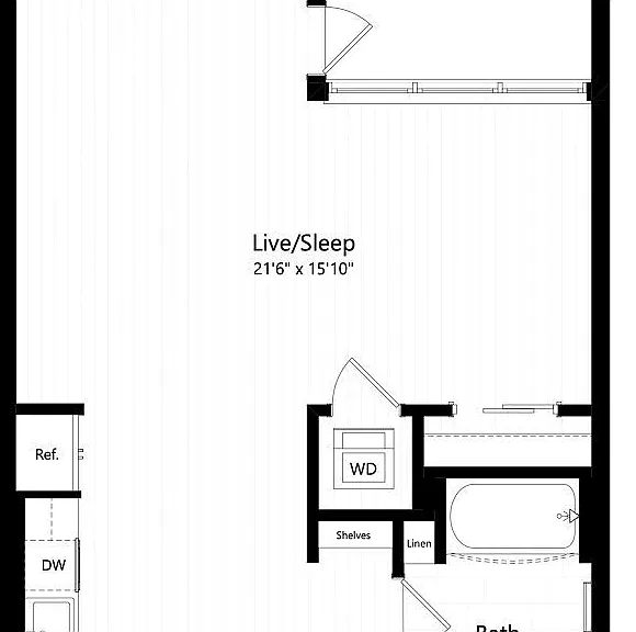 1-S4 floor plan The Charlie Mar Vista