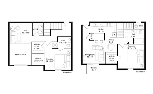Floor plan B6R