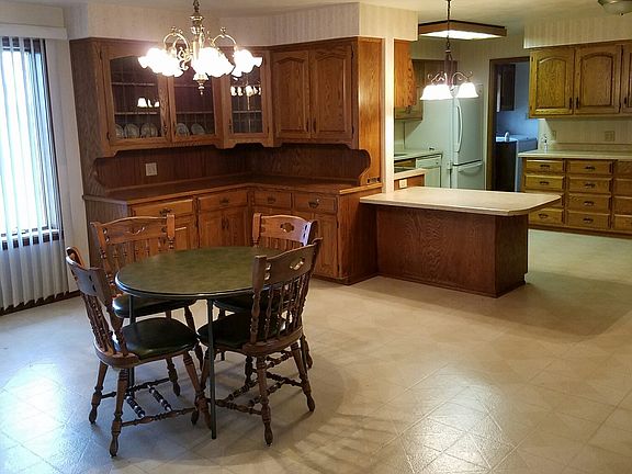 Kitchen view from hallway