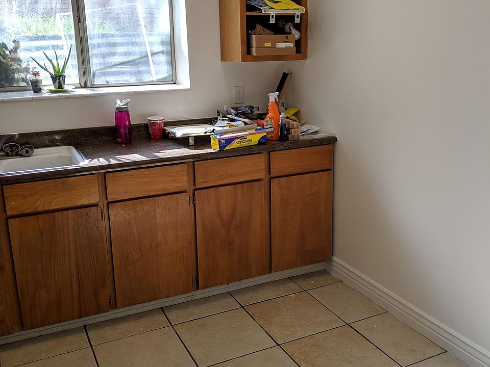 Basement with natural light from the large window.