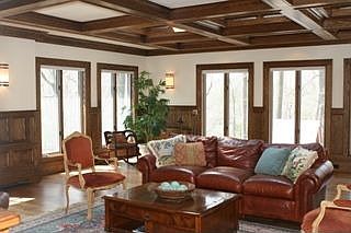 Huge modernized family room 