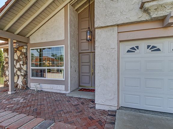 large patio, double doors