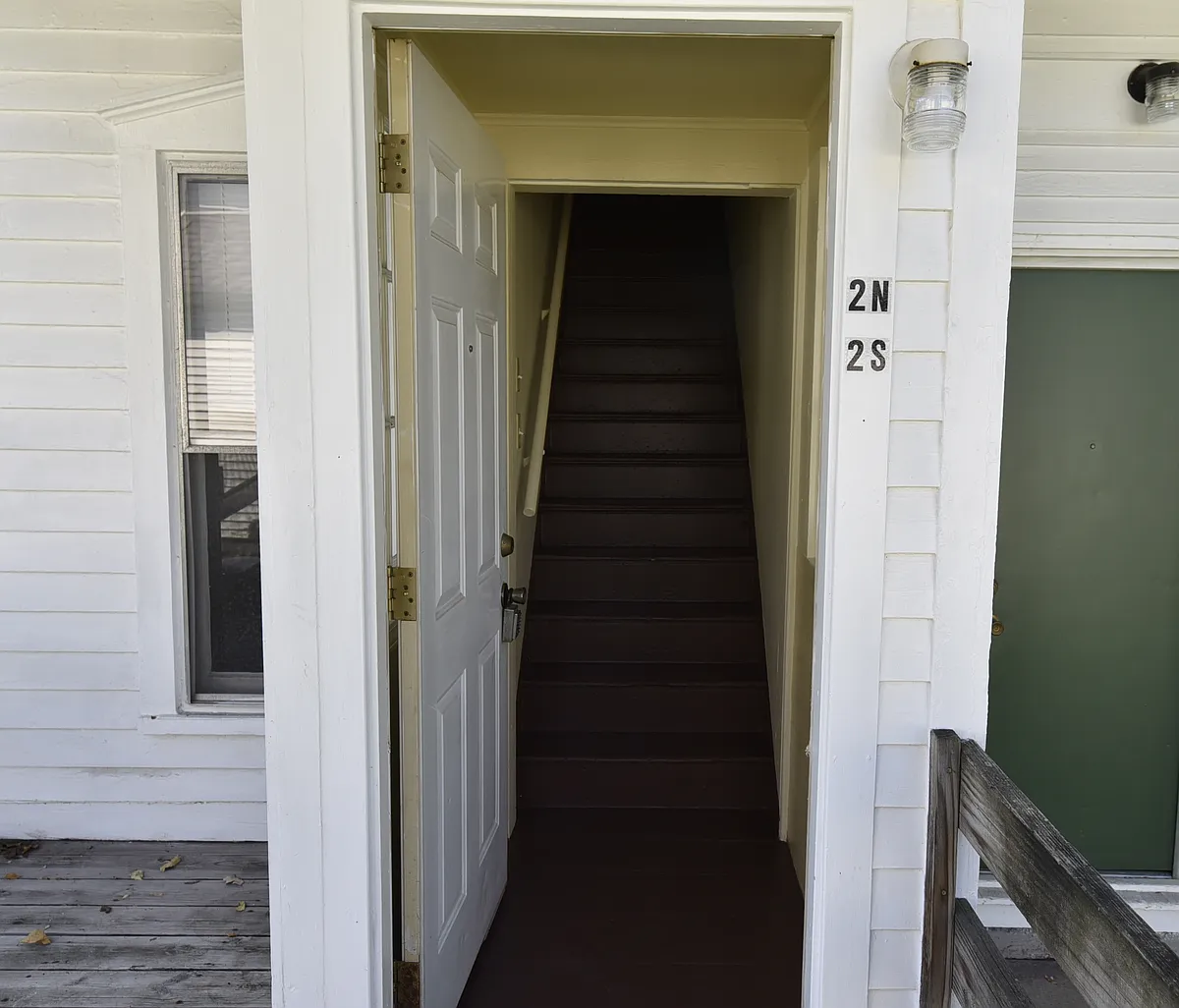 Entry to upstairs units - 821 6th St NW #2
