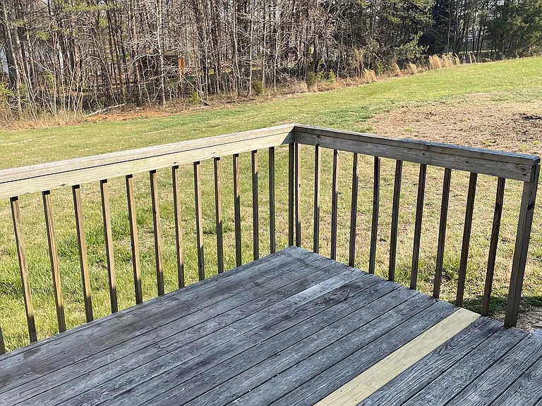 Private Back Deck
