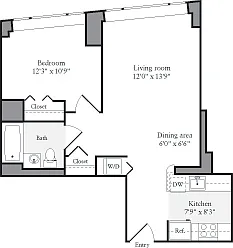 Floor plan 619