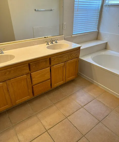 Master bathroom