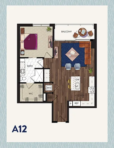 Floor plan A12