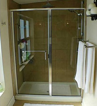  Custom shower in master bat