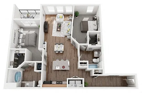 Floor plan Troup