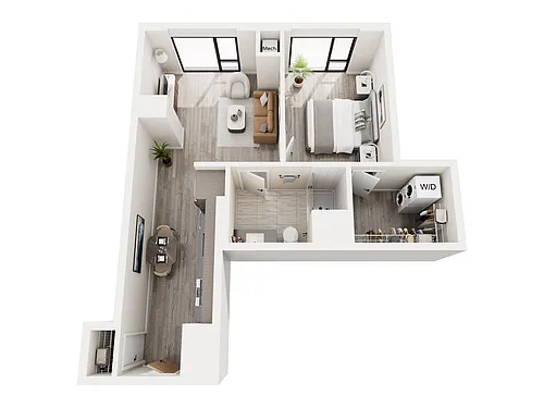 Floor plan 1C1