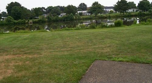 View from enclosed porch