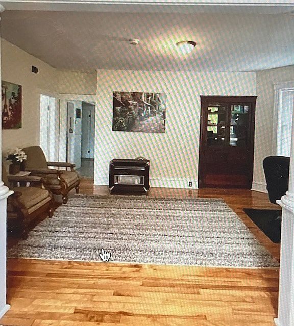 Living Room with Gas Fired Heater