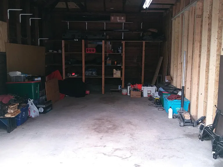 Independent door. Car or Bike Storage