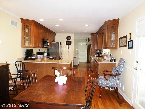 Dining area through Kitchen - all open