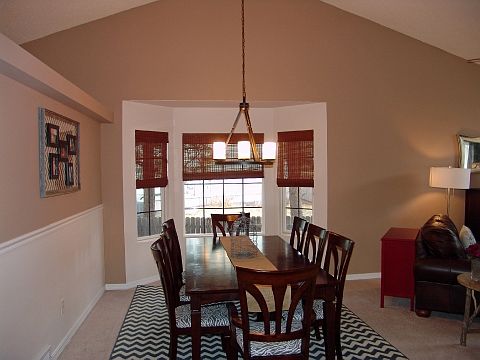 Dining Area w/ Bay & Vaults
