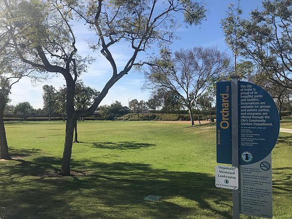 Beautiful park next to community. One minute walk from condominium.