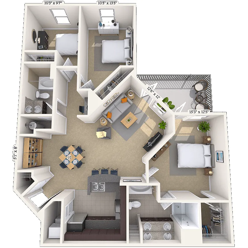 Floor plan Tartan