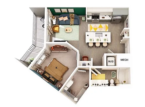Floor plan A3A