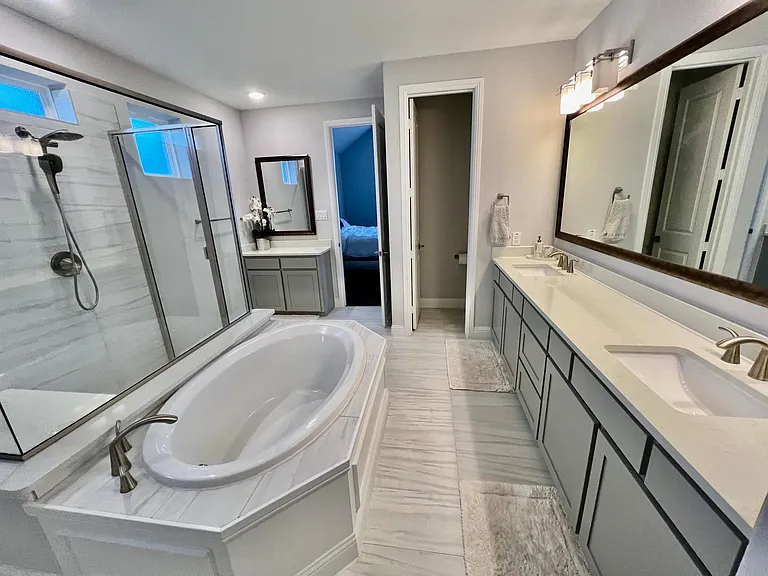 Master bathroom