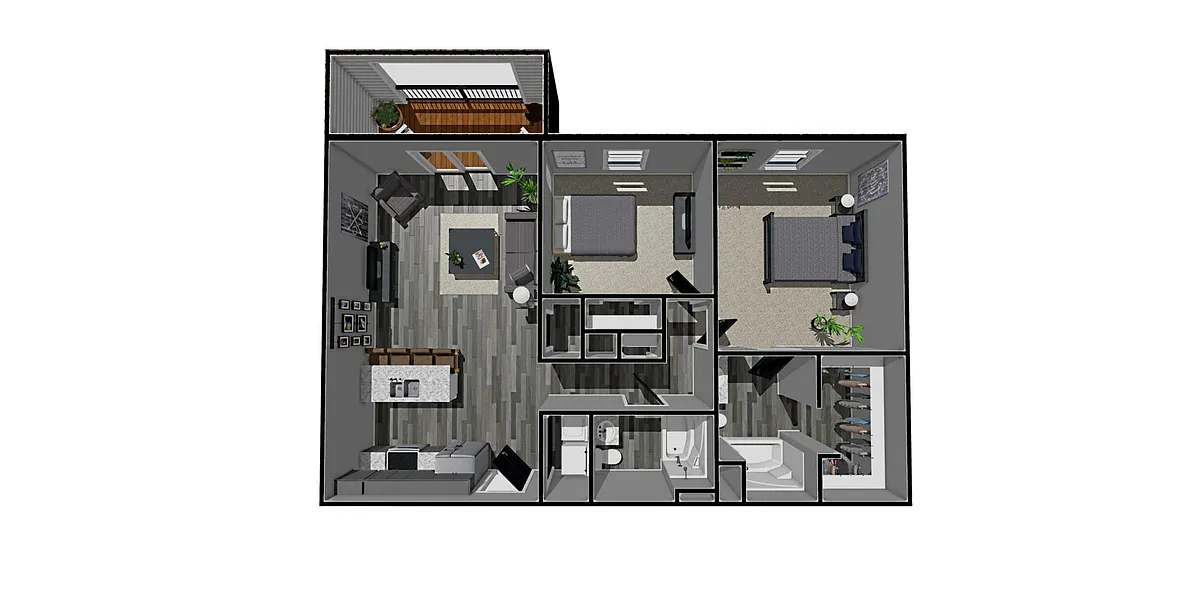 Floor plan Oak
