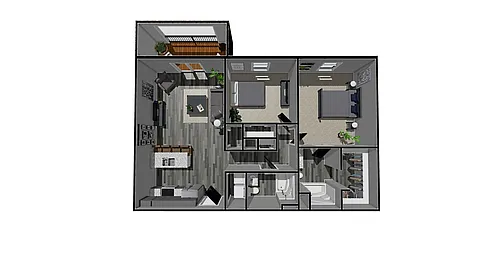 Floor plan Oak