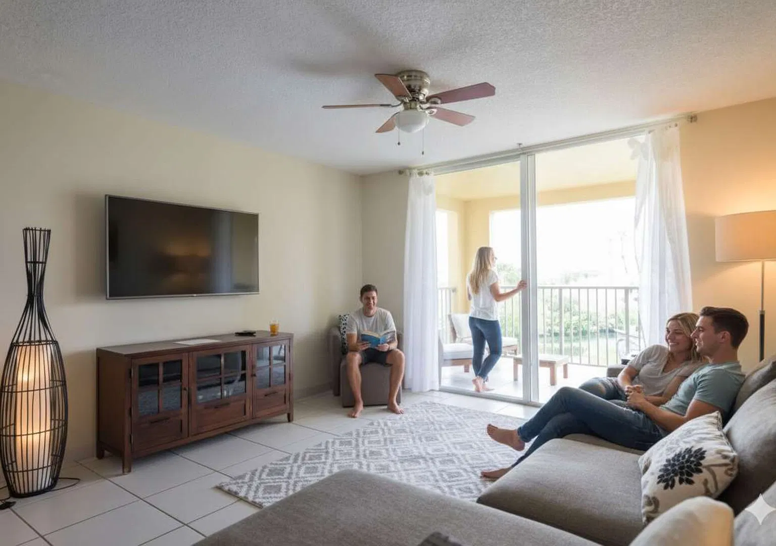 Spacious 2BR Condo Water Views in Aventura, FL — Photo 3