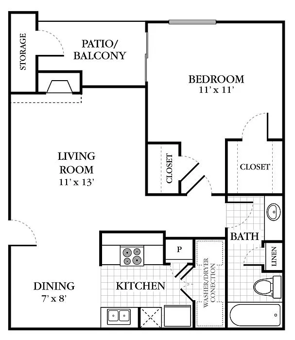 Floor plan Asbury