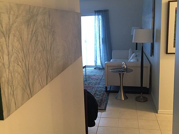 Hallway from front door and 