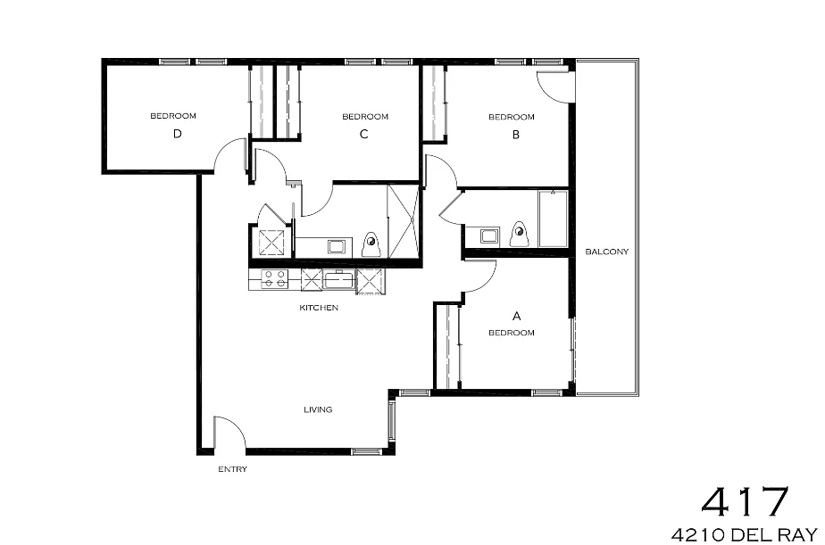 Floor plan PRE-LEASING GRANDSUITE 3x2