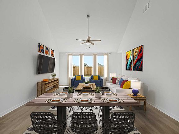 Family Room Dining Room