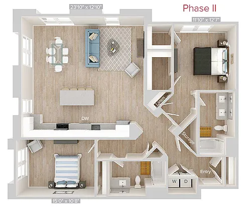 Floor plan B16U