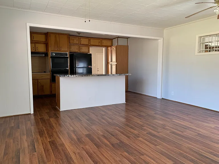 Family Room and Kitchen