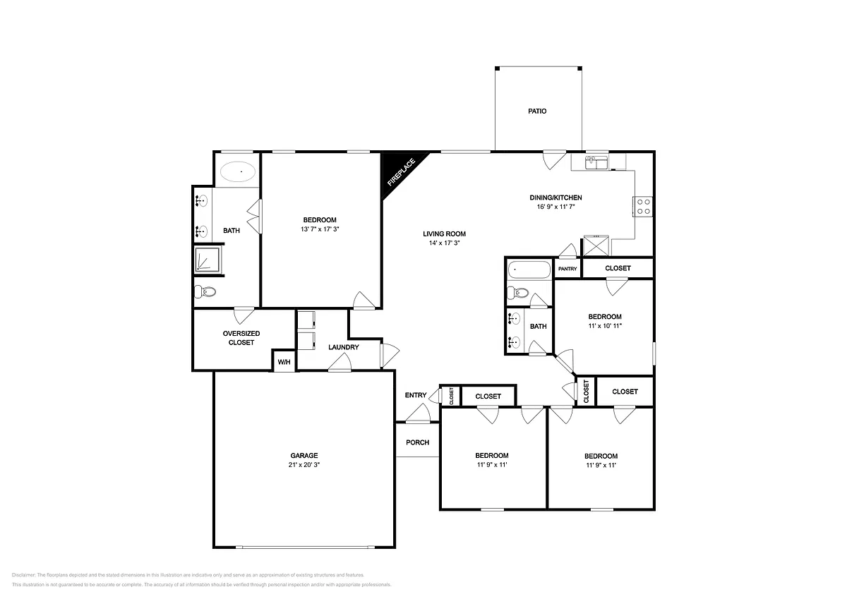Floor plan Plan 6