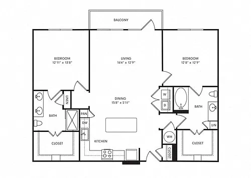 Floor plan B3