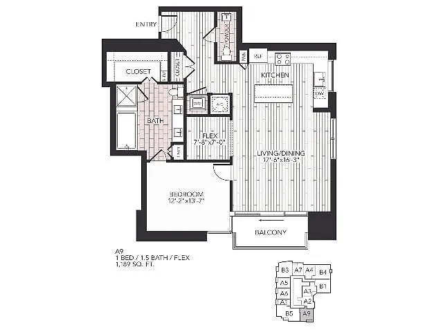 Floor plan A9