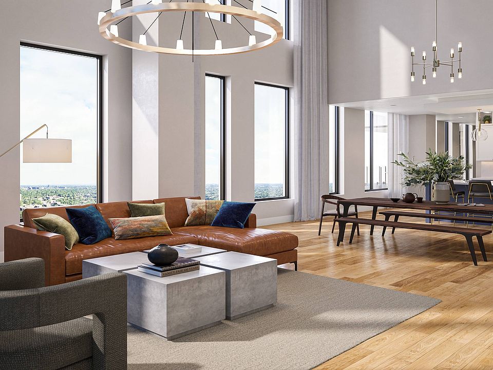 PH10 Living Room and Dining Render