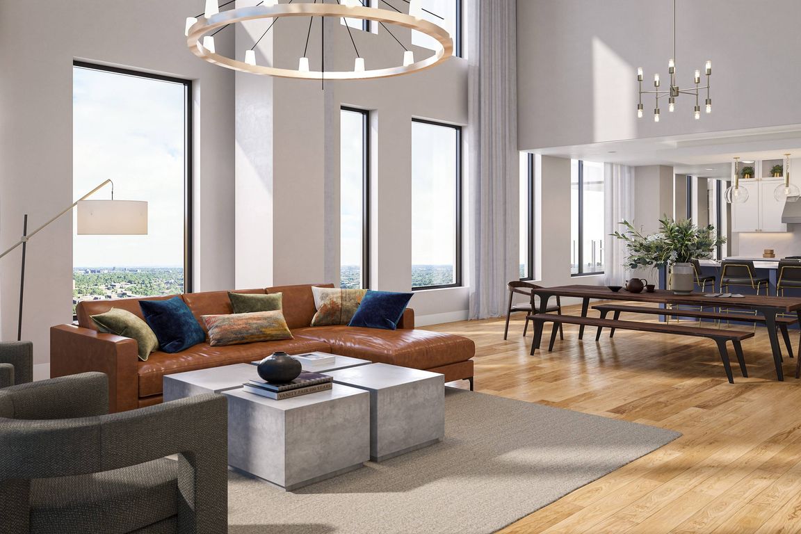 PH10 Living Room and Dining Render
