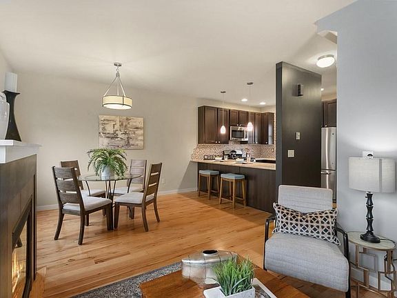 2nd floor - living room to dining area