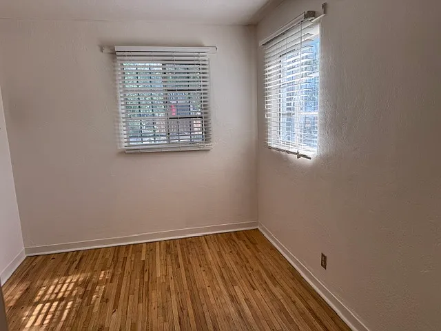 Nicely lit bedroom