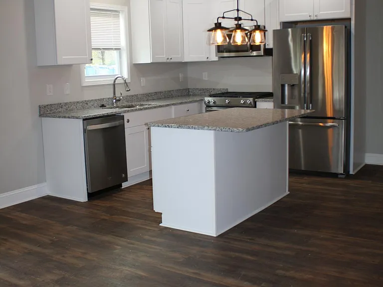 Island with Space for Bar Stools