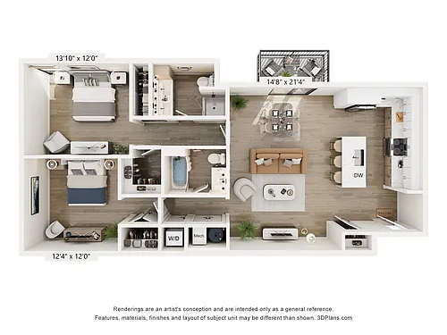 Floor plan Mercer