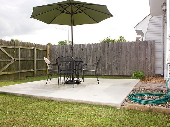 Fenced Back yard