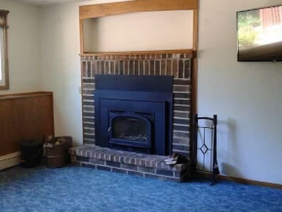 Natural Fireplace/basement