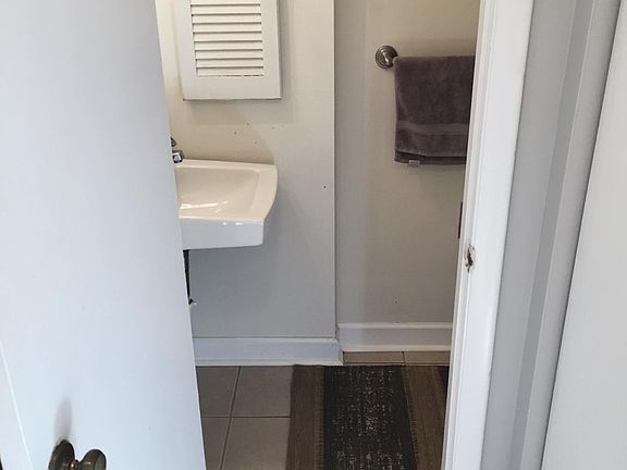 Plenty of counter space in kitchen.