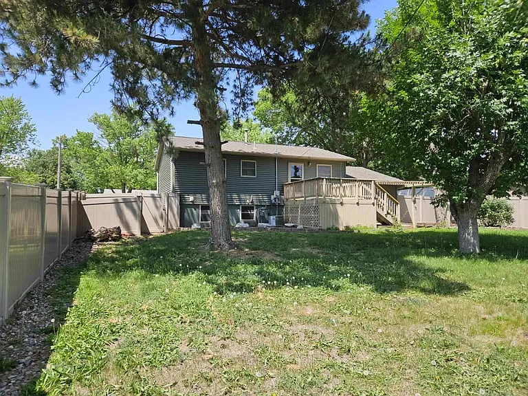 Back of house & yard
