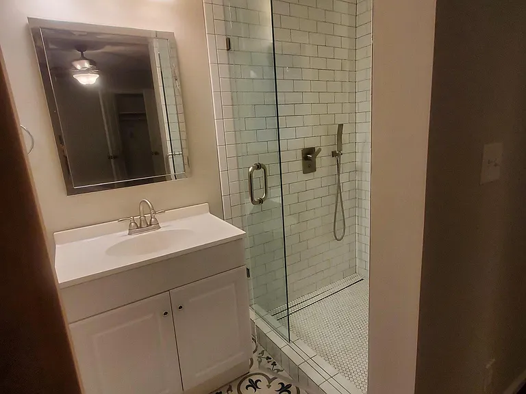 Master Bathroom with Walk In Shower