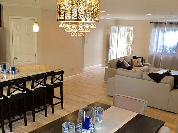 view from dining area