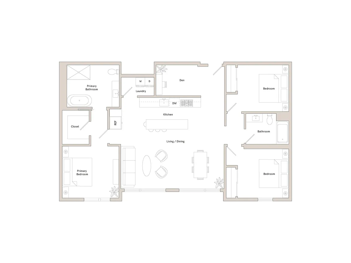 Floor plan C01