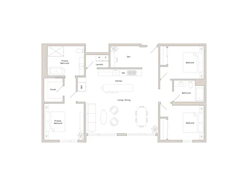 Floor plan C01